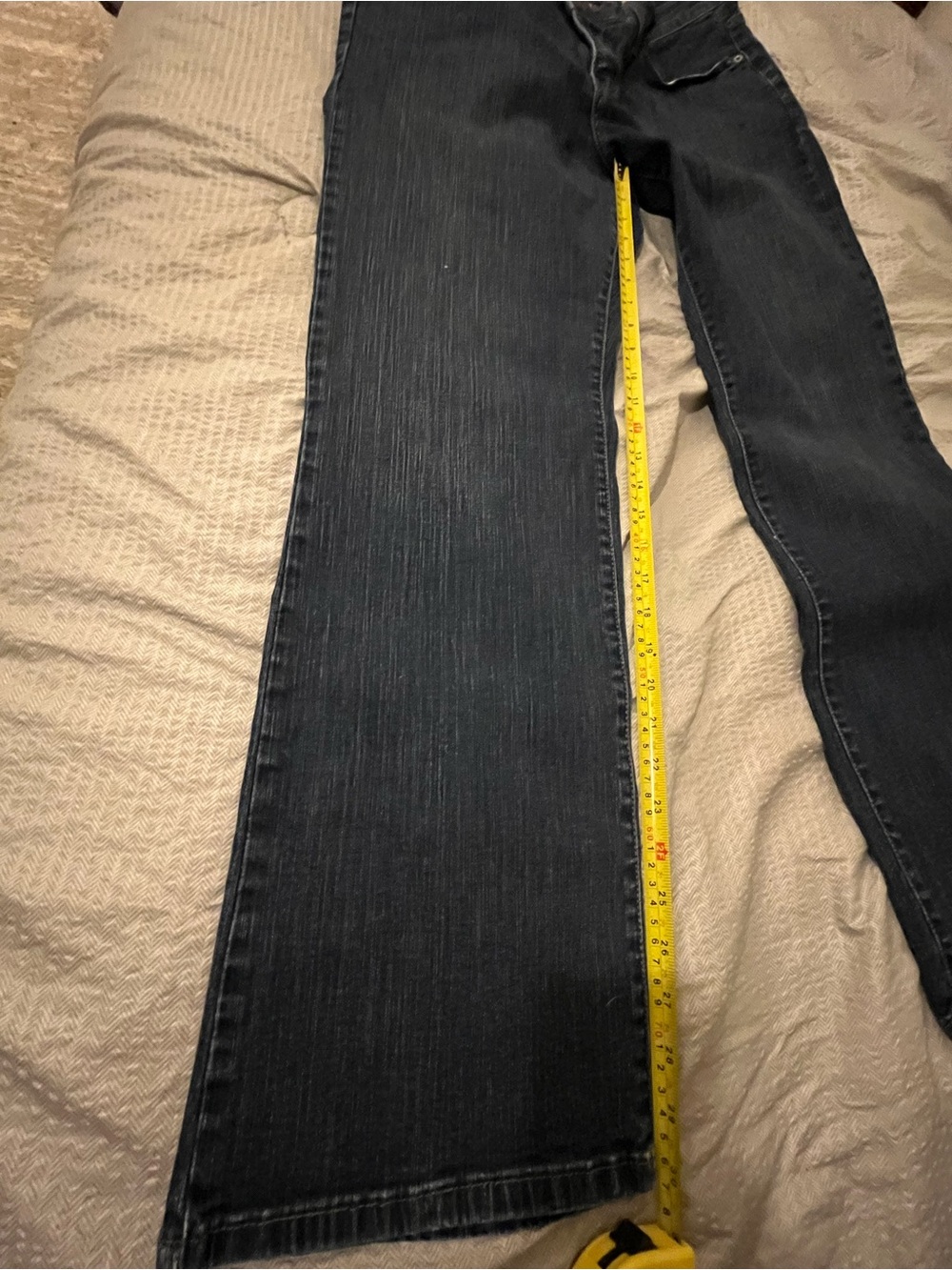 Womens  Levi’s Levis 512 Perfectly Shaping Boot Cut Size 16W Medium Dark Blue - Picture 9 of 14